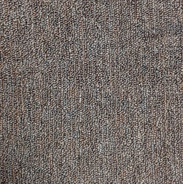 Brown textured carpet