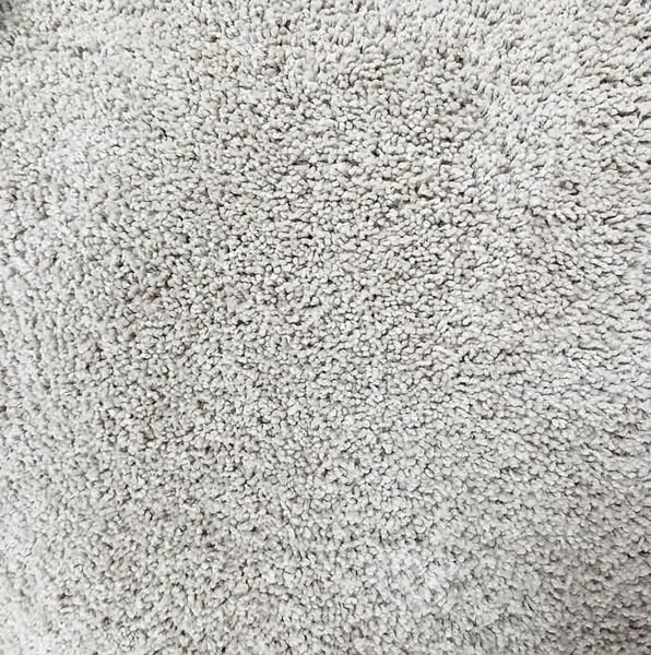Beige plush carpet