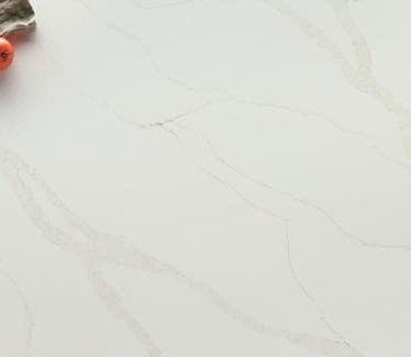 White quartz countertop